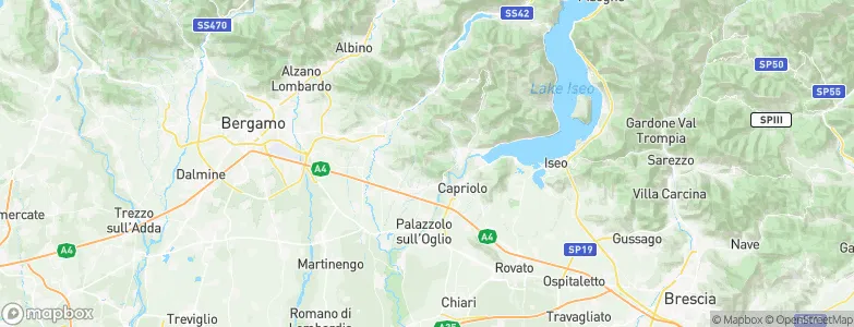 Gandosso, Italy Map