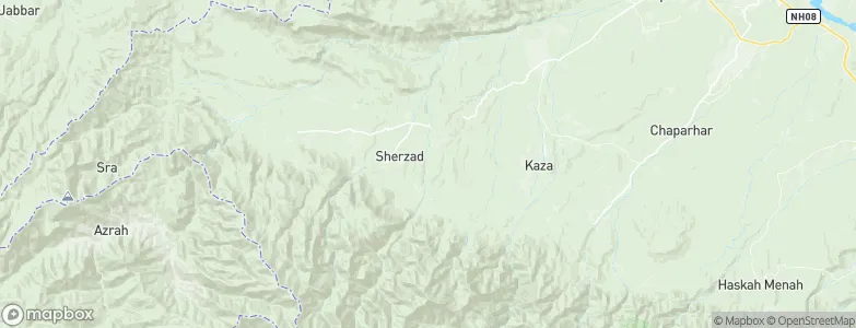 Gangah Khēl, Afghanistan Map