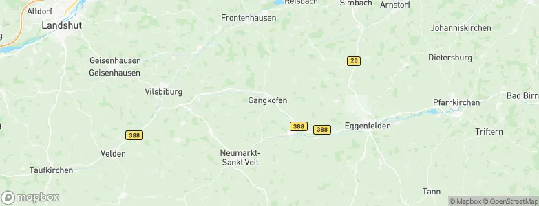 Gangkofen, Germany Map