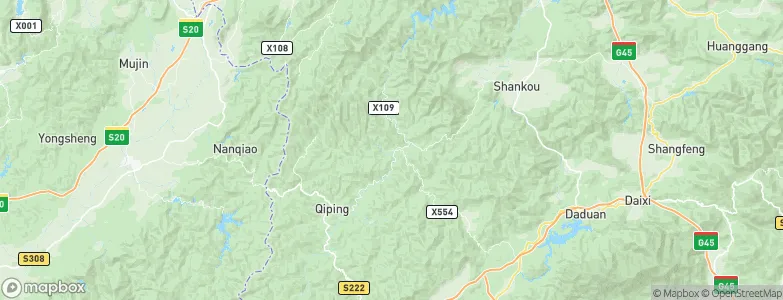 Gangkou, China Map