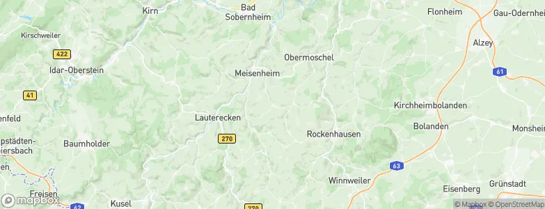 Gangloff, Germany Map
