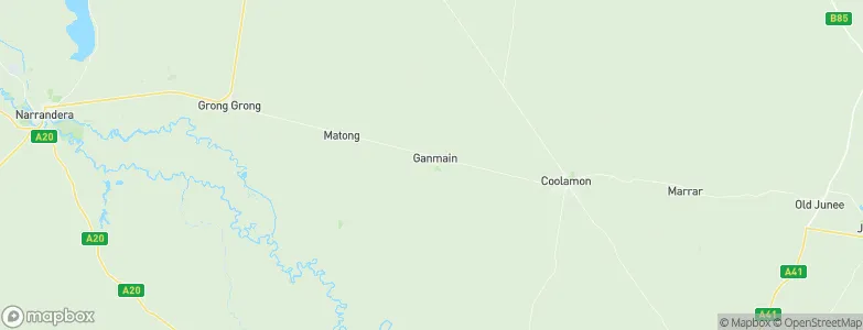 Ganmain, Australia Map