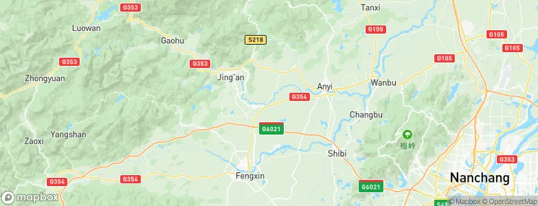Ganzhou, China Map
