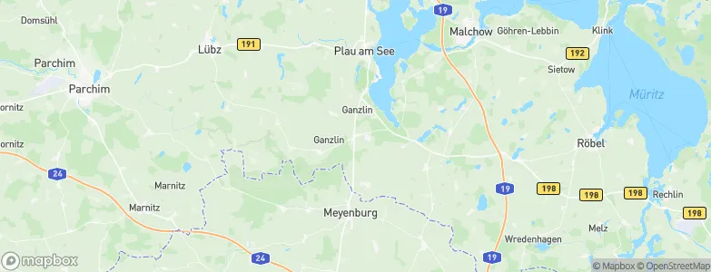 Ganzlin, Germany Map
