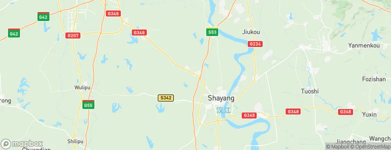Gaoyang, China Map