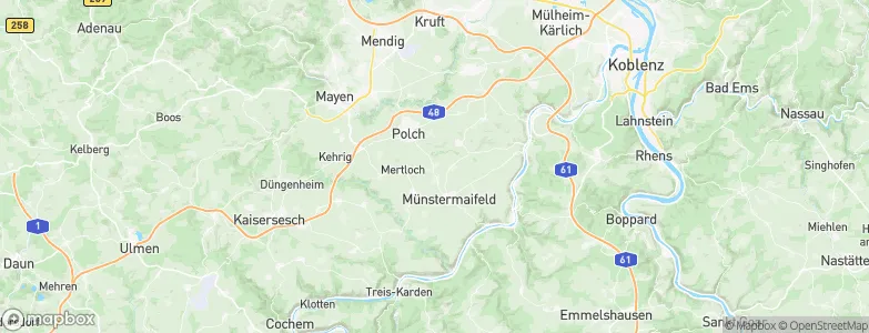 Gappenach, Germany Map