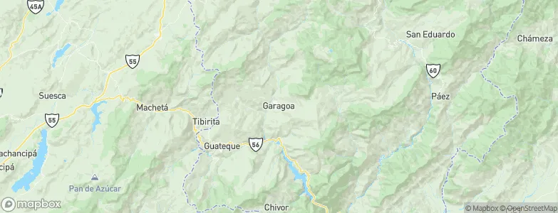 Garagoa, Colombia Map