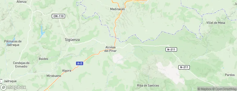 Garbajosa, Spain Map