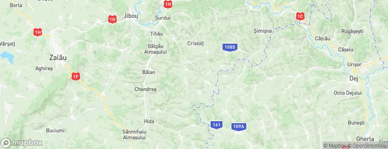 Gârbou, Romania Map