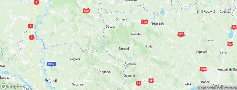 Gârceni, Romania Map