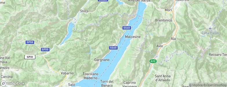 Gardola, Italy Map