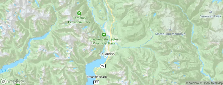 Garibaldi Highlands, Canada Map