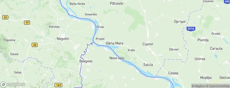 Gârla-Mare, Romania Map