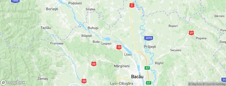 Gârleni, Romania Map