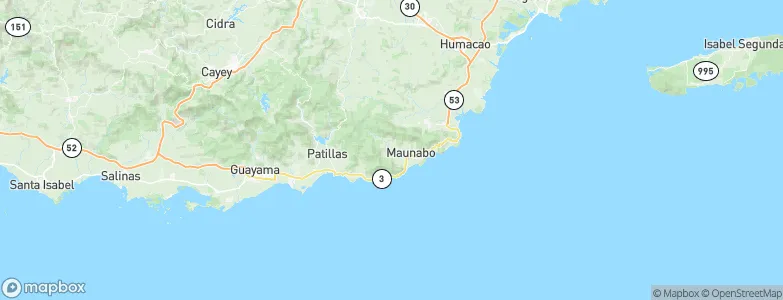 Garona, Puerto Rico Map