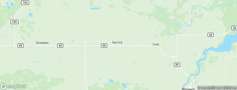 Garrick, Canada Map