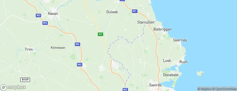 Garristown, Ireland Map
