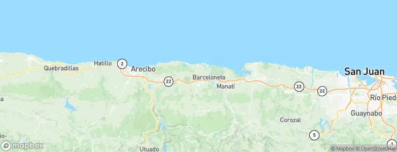 Garrochales, Puerto Rico Map