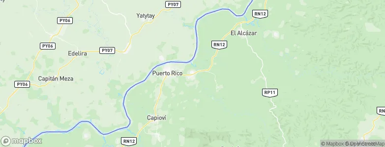 Garuhapé, Argentina Map