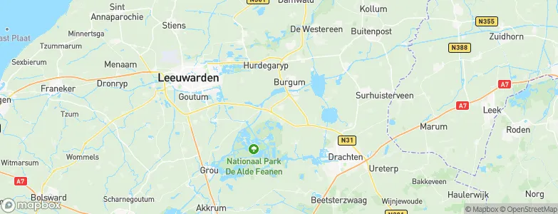 Garyp, Netherlands Map