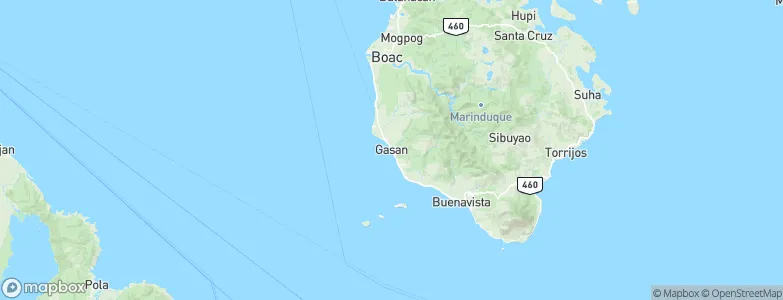 Gasan, Philippines Map