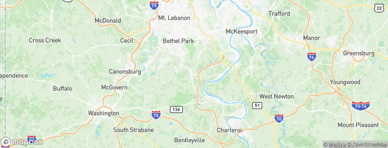 Gastonville, United States Map