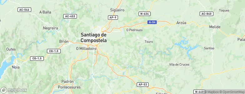 Gastrar, Spain Map