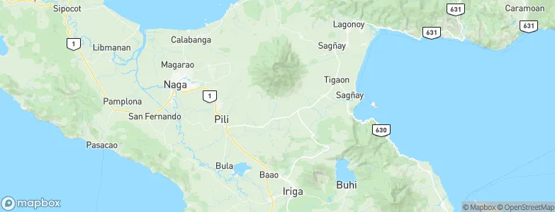 Gatbo, Philippines Map