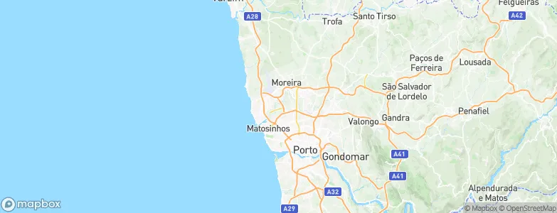 Gatões, Portugal Map