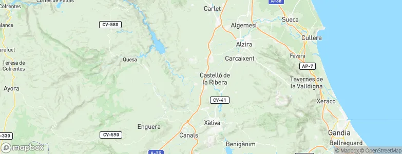 Gavarda, Spain Map