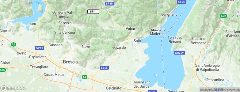 Gavardo, Italy Map