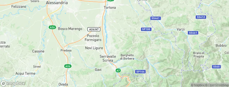 Gavazzana, Italy Map