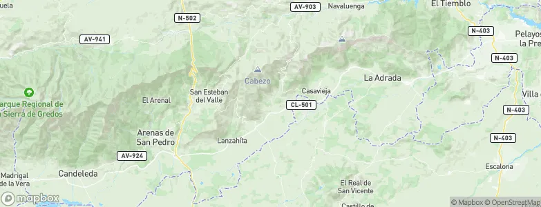 Gavilanes, Spain Map