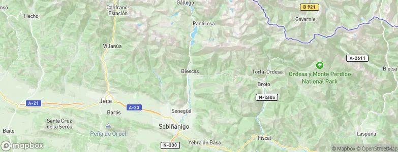 Gavín, Spain Map