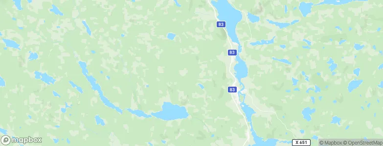 Gävleborg County, Sweden Map