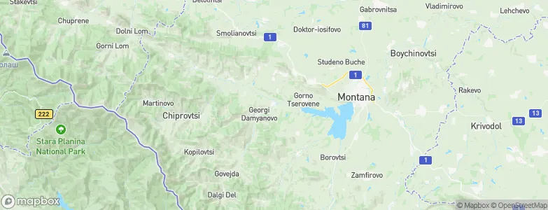 Gavril Genovo, Bulgaria Map