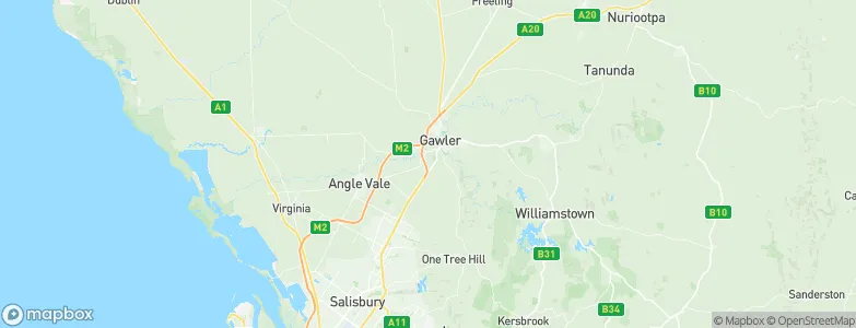 Gawler, Australia Map