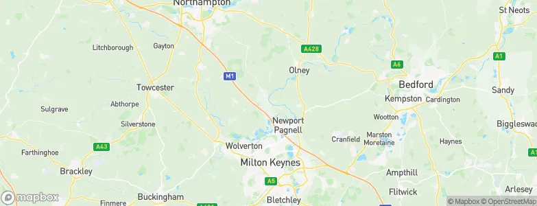 Gayhurst, United Kingdom Map