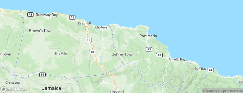Gayle, Jamaica Map