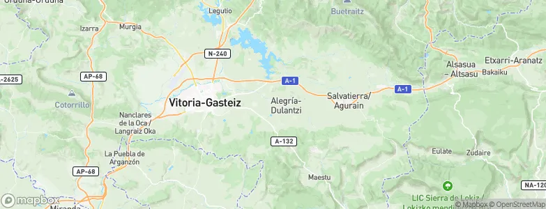Gazeta, Spain Map