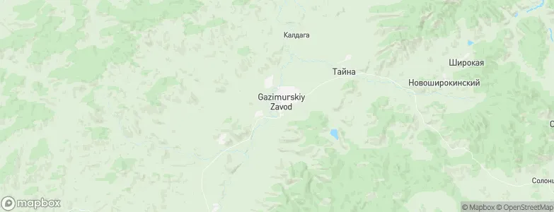 Gazimurskiy Zavod, Russia Map
