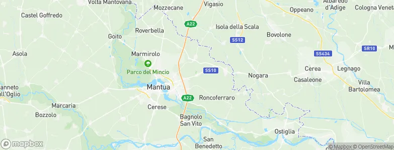 Gazzo, Italy Map