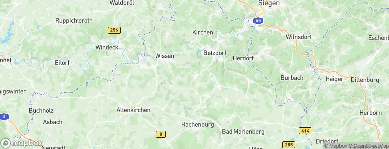Gebhardshain, Germany Map