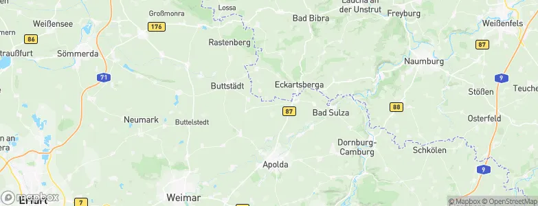 Gebstedt, Germany Map