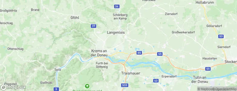 Gedersdorf, Austria Map