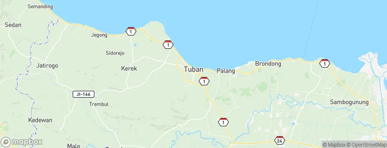 Gedongombo, Indonesia Map