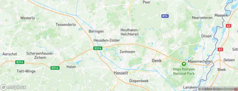 Geelberg, Belgium Map