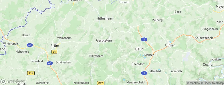 Gees, Germany Map