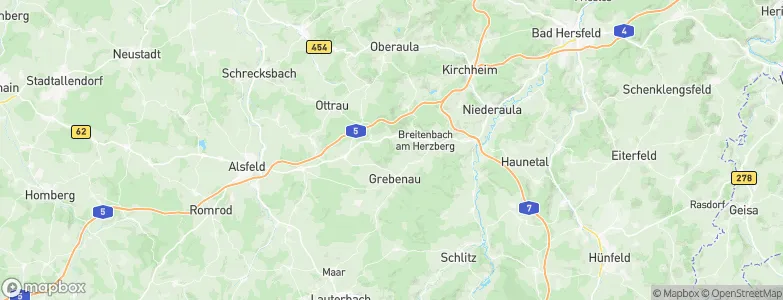 Gehau, Germany Map