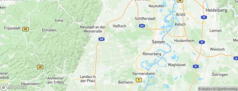 Geinsheim, Germany Map